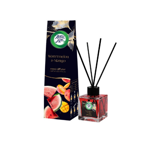 Miss Life Bamboo stick osviežovač 100ml Watermelon a Mango