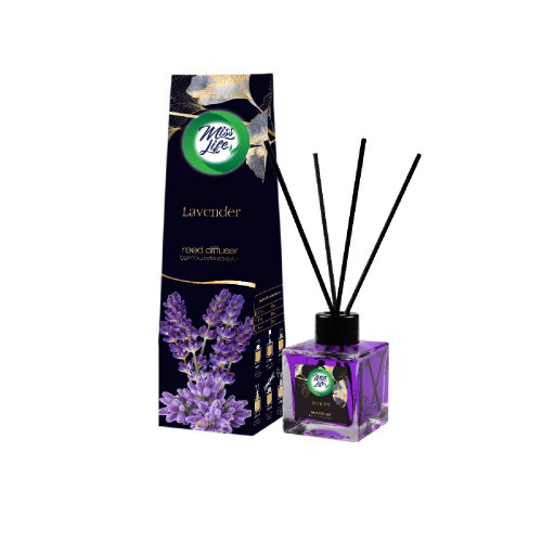 Miss Life Bamboo stick osviežovač 100ml Lavender