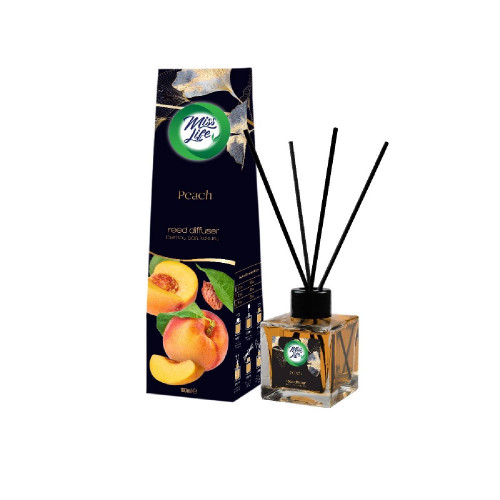 Miss Life Bamboo stick osviežovač 100ml Peach