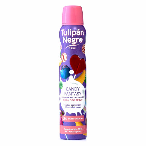 Tulipán Negro Deo Spray Candy Fantasy 200ml Tulipán Negro Deo Spray Candy Fantasy 200ml
