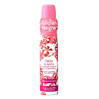 Tulipán Negro Deo Spray Fresa Nata 200ml  Tulipán Negro Deo Spray Fresa Nata 200ml