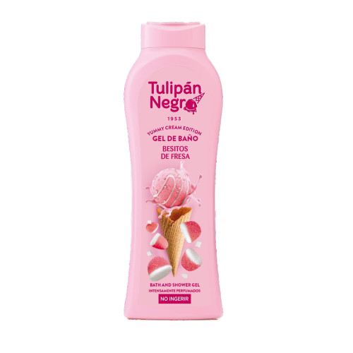 Tulipán Negro sprchový gél Besitos de Fresa 650ml Tulipán Negro sprchový gél Besitos de Fresa 650ml