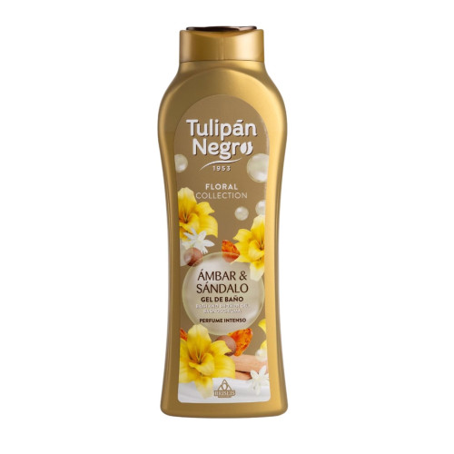 Tulipán Negro sprchový gél Intenso Ámbar&Sándalo 650ml Tulipán Negro sprchový gél Intenso Ámbar&Sándalo 650ml