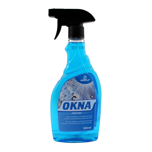 SATUR OKNÁ čistič okien 500ml s rozprašovačom