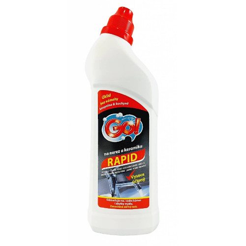 GO! RAPID 750ml na hrdzu a vodný kameň