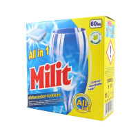 Milit tablety ALL in 1 do umývačky riadu 60 ks