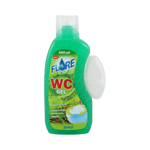 WC gel FLORE pine náplň s košíkom 400ml