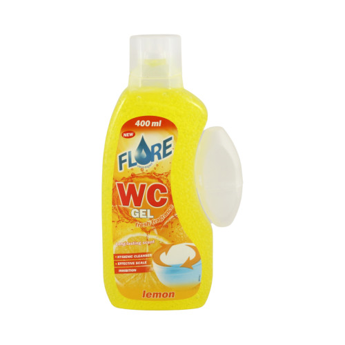 WC gel FLORE citrón náplň s košíkom 400ml
