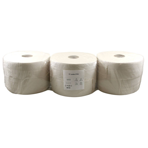 Toaletný papier JUMBO Ø 26cm, 270 M  2-vrstvový (6ks) 