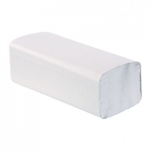 ZZ skladané papierové utierky biele 1vrst. 25x20cm (5000ks)