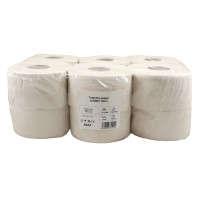 Toaletný papier JUMBO Ø 19 CM, 150 M 1-vrst.(12 ks) Toaletný papier JUMBO Ø 19 CM, 150 M 1-vrst.(12 ks)