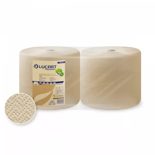 Priemyselná utierka LUCART ECO STRONG NATURAL 3800 – 2 ks