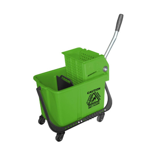 Upratovací vozík PROFI zelený 20 L, žmýkač Upratovací vozík PROFI zelený 20 L, žmýkač