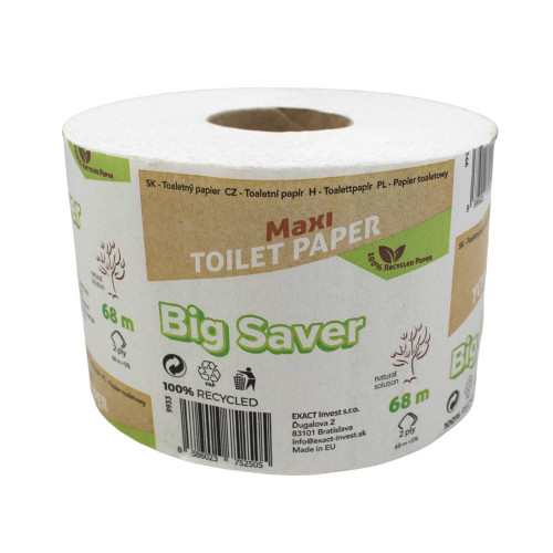 Toaletný papier Big Saver Maxi 68 m 2-vrstvový (1ks)