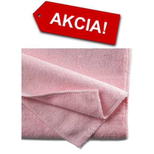 Utierka z mikrovlákna PROFI ULTRA+ ružová 300g/m2, 40 x 40 cm 1ks