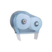 Dvojitý zásobník toaletného papiera JUMBO - MINI transparentný Dvojitý zásobník toaletného papiera JUMBO - MINI transparentný