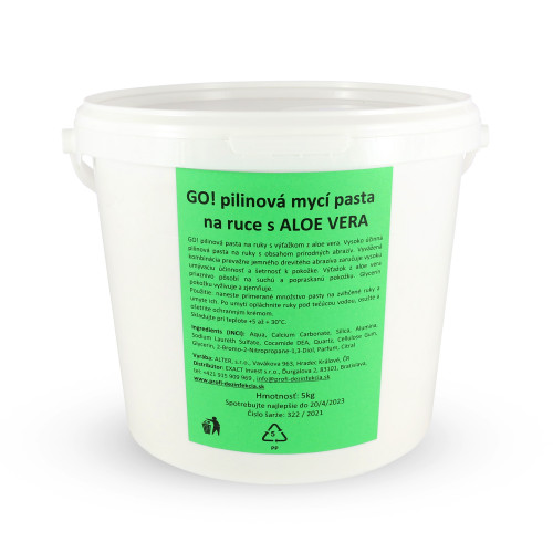 GO! pilinová umývacia pasta na ruky s ALOE VERA 5kg