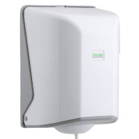 Zásobník na utierky v rolke VIALLI- MAXI, vnútorné odvíjanie BIELY 