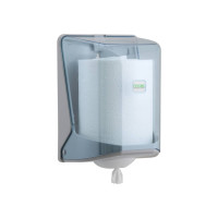 Zásobník na utierky v rolke VIALLI- MAXI, vnútorné odvíjanie TRANSPARENTNÝ