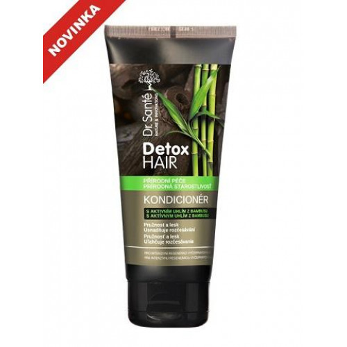 Dr. Santé Detox Hair kondicionér na vlasy 200ml - s aktívným uhlím z bambusu