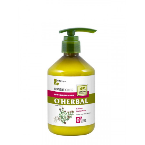 O'Herbal kondicionér pre farbené vlasy 500ml