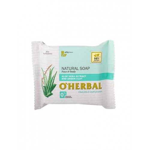 O`Herbal prírodné mydlo s extraktom Levanduľa a bielou hlinou 100g