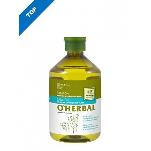 O´Herbal šampón pre suché a poškodené vlasy 500ml