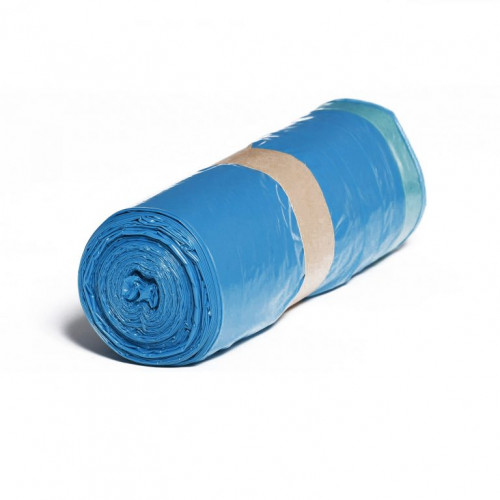 LDPE vrecia zaťahovacie modré 700x1100mm/40mic 120L 25 ks